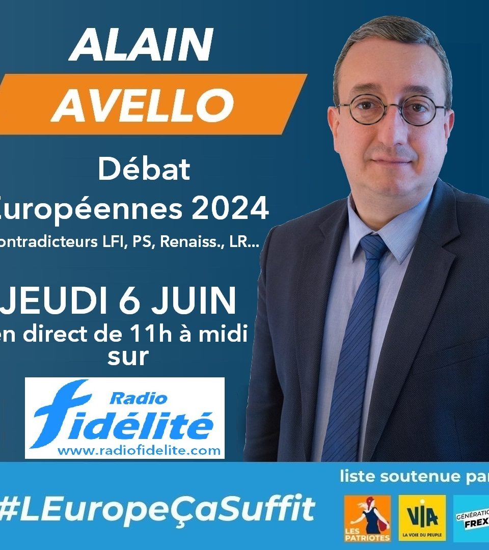Européennes 2024 :  débat – Radio Fidélité, 6 juin 2024